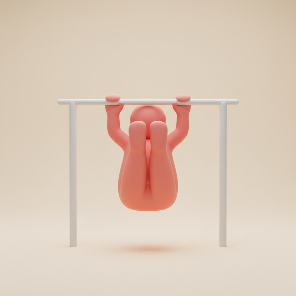 Hanging leg raise