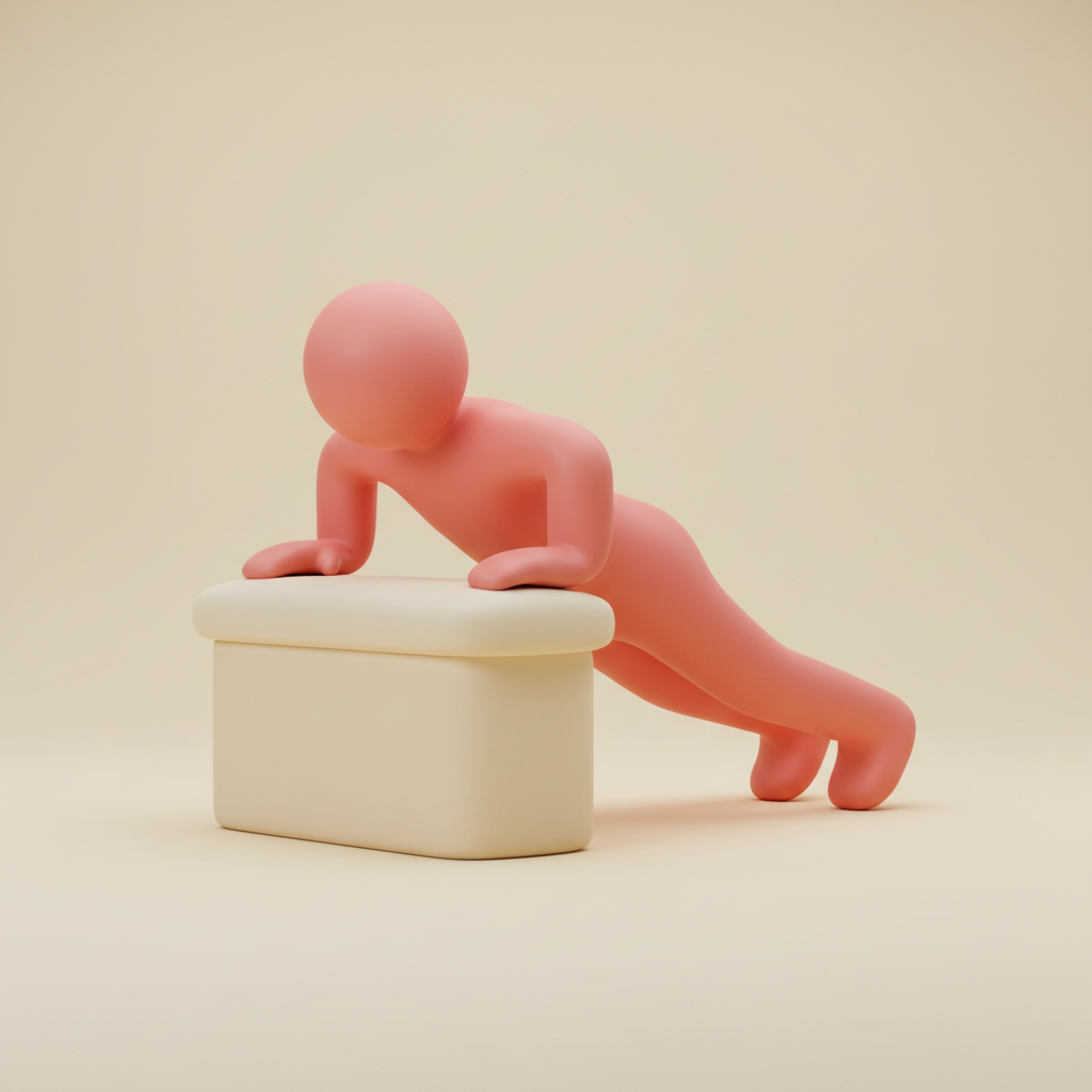 Incline push-up